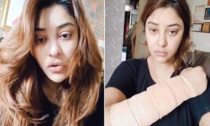 بھارتی اداکارہ پر نا معلوم افراد کا حملہ، زخمی ہو گئیں