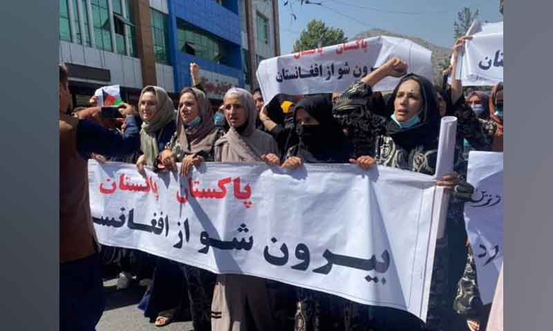احمد مسعود کی اپیل پر کابل میں احتجاج