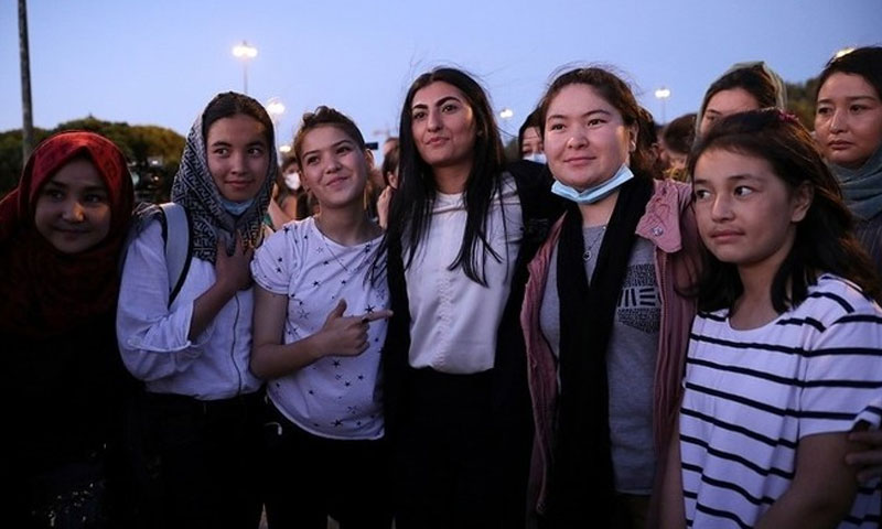 افغان خواتین فٹبالرز کی ٹریننگ شروع