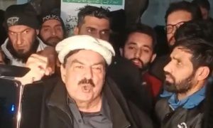 سابق وفاقی وزیر داخلہ شیخ رشید اڈیالہ جیل راولپنڈی سے رہا