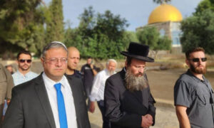 مسجد الاقصیٰ کا انچارج اسرائیل ہے، انتہا پسند یہودی وزیر کا شر انگیز دعویٰ