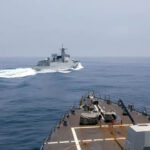 آبنائے تائیوان، امریکی اور چینی جنگی جہاز آمنے سامنے، خطرہ ؟