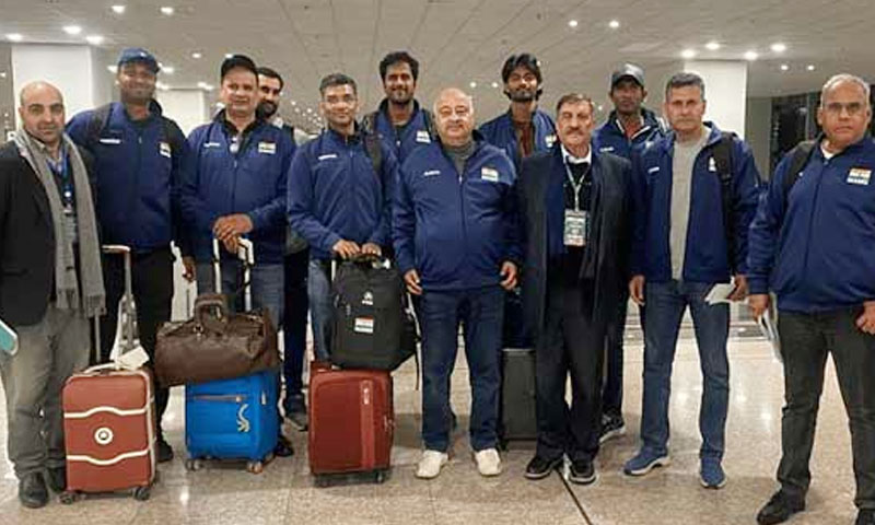 بھارتی ٹینس ٹیم پاکستان