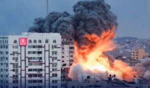 اسرائیلی بمباری (israel bombarment)