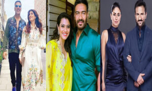 akshy, saif , ajay بالی وڈ بولی ووڈ سٹارز