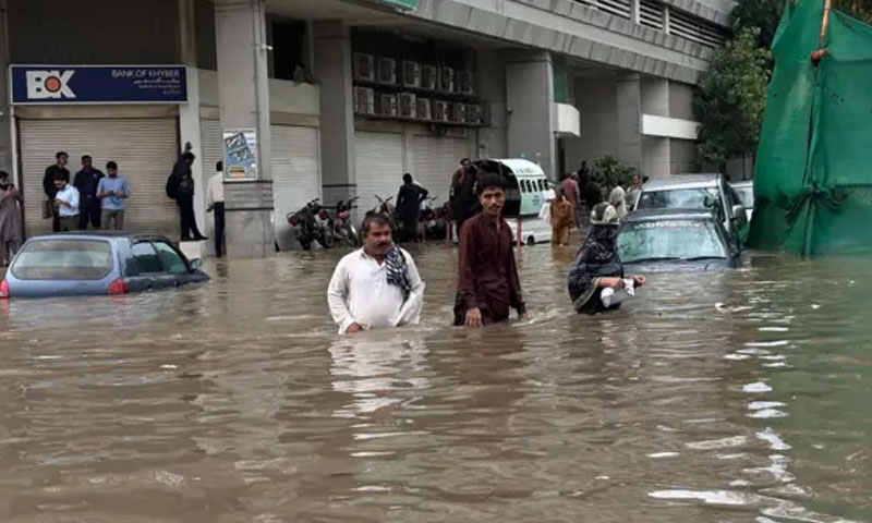 بارشوں کی وارننگ