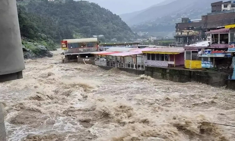 خیبرپختونخوا سیلاب کو