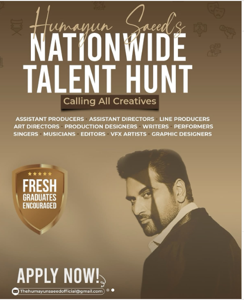 ہمایوں سعید کا ٹیلنٹ ہنٹ پروگرام