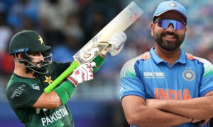 نئی آئی سی سی رینکنگ، روہت شرما پہلے نمبر پر آ گئے، صاحبزادہ فرحان کی بھی ترقی