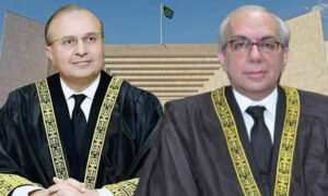 جسٹس منصور علی شاہ اور جسٹس منیب اختر کا جوڈیشل کونسل کو لکھا خط سامنے آ گیا