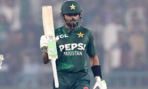 بابراعظم نے ٹی ٹوئنٹی میں نیا ریکارڈ اپنے نام کر لیا