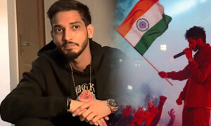 بھارتی پرچم لہرانے پر ریپر طلحہ انجم مشکل میں پھنس گئے