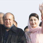 Nawaz Sharif۔ Maryam Nawaz