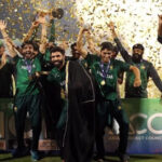 پاکستانی ٹیم کا اسلام آباد پہنچنے پر شاندار استقبال، پھولوں کی پتیاں نچھاور