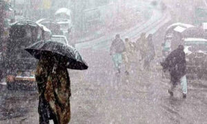 ملک کے مختلف علاقوں میں بارش اور برفباری کی پیشگوئی