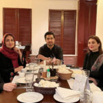 اقرار الحسن کا تینوں بیویوں کے ساتھ ڈنر؛ سوشل میڈیا پر طنز کا طوفان